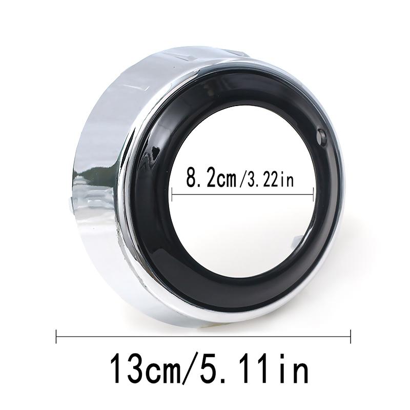 Для Mitsubishi Outlander 2010 2011 2012 автомобиля ABS хром передний бампер противотуманные фары крышка рамки корпуса