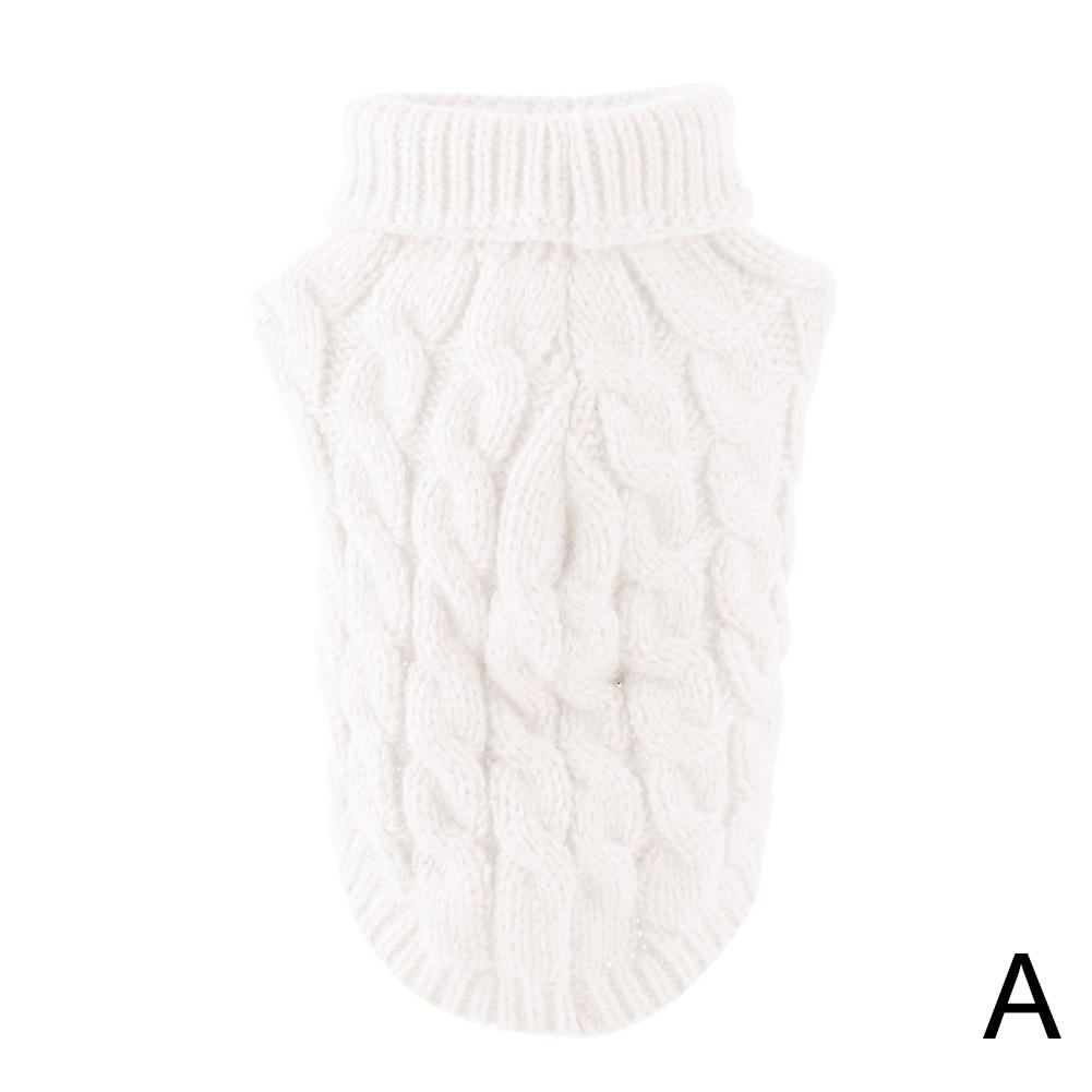 Ткань для домашних животных, мягкая трикотажная для маленьких и средних собак, зимняя одежда, теплая одежда для собак, рождественская одежда C I7F5