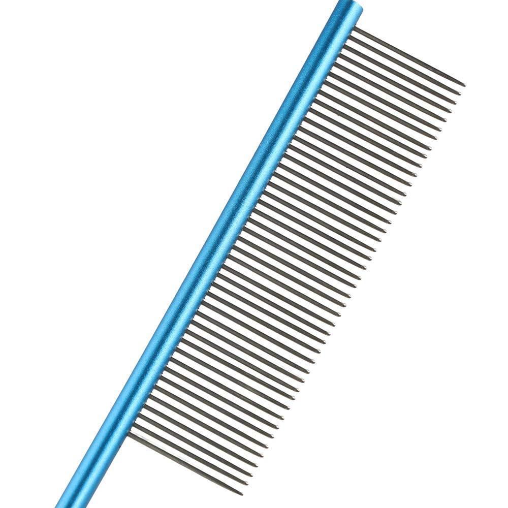 Dense Tooth Dog Grooming Comb Non-rust Pet Hair Comb Pet Specific Comb Pet Flea Comb Cleaning