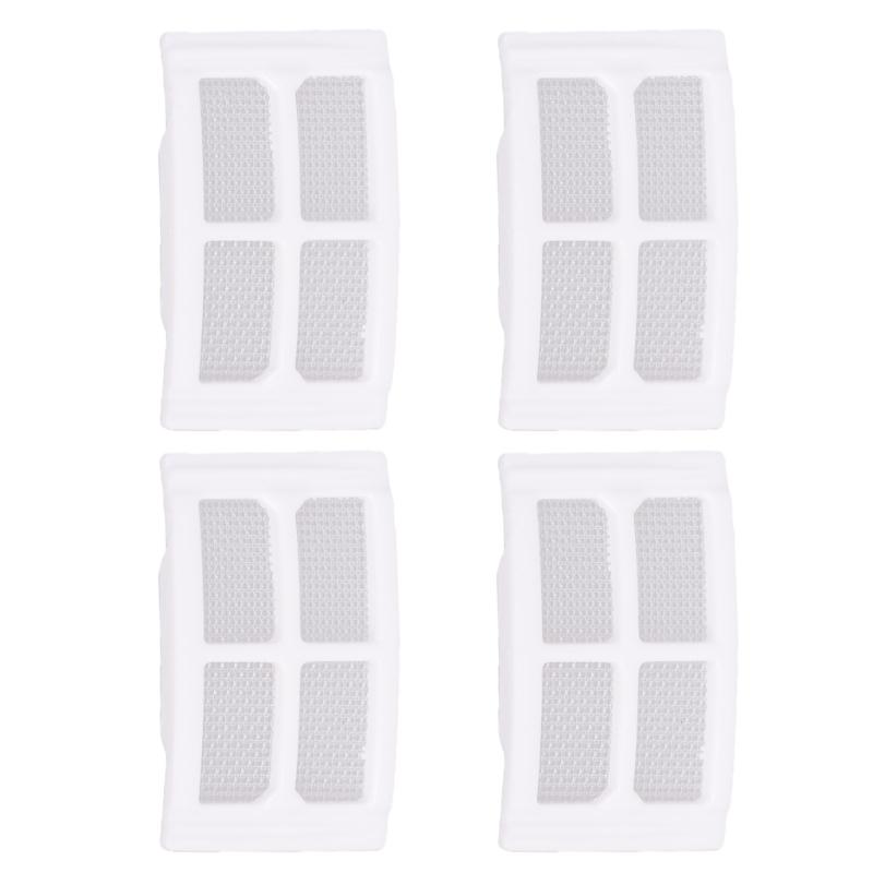 Pack of 4 Waste Water Tank Filters for Robotic Vacuum Cleaners Sewage Box Filtration Parts Replacement Parts