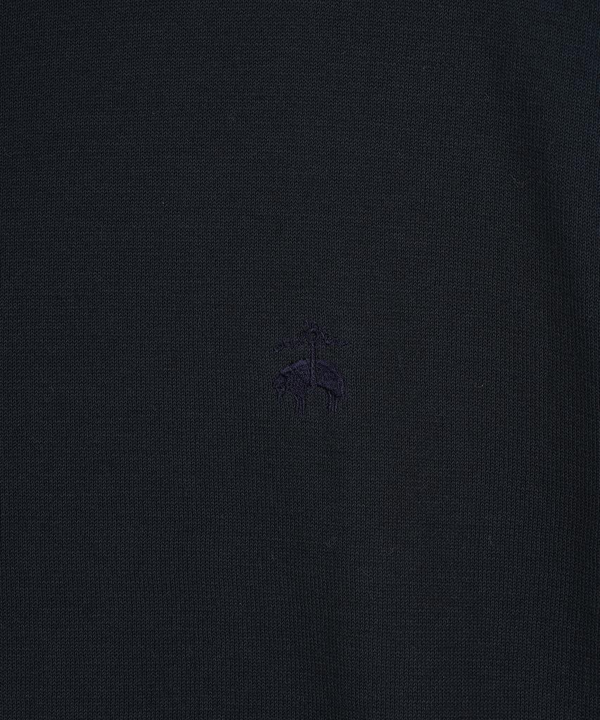 BROOKS BROTHERS Cotton Crew Neck Short Sleeve Sweater (Dark Green) (Bbwrmb201Ajfm)
