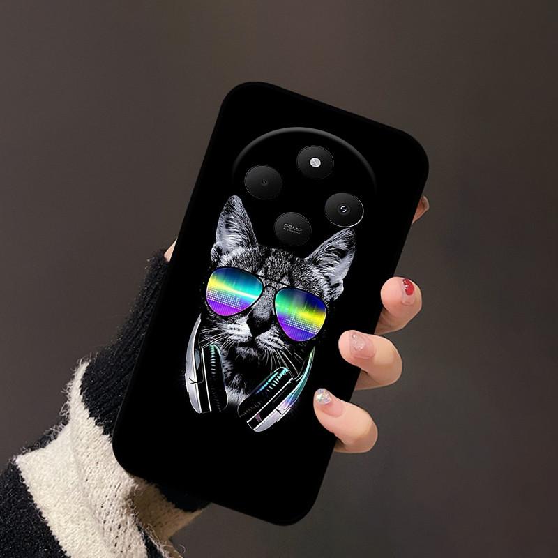 Для Redmi 14C 4G Мягкий Чехол 14R Стильный Мультяшный Расписной ТПУ Силиконовый Чехол для Телефона Для Xiaomi Poco C75 4G 5G Ударопрочный Coque Чехлы