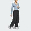 adidas Оригинальная куртка Spice Girls Series с корсетом и капюшоном, однотонная женская куртка с логотипом синего цвета IX1906
