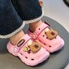 Girls Sandals Children Summer Baby Indoor Soft Bottom Toddler Non-slip Slippers Cartoon Boy Cave Shoes