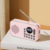 Мини карманный FM-радиоприемник, портативный, лучший прием радиоприемников, беспроводной звук, Bluetooth-динамик, TF-карта, USB-плеер MP3