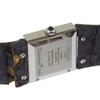 Б/у [CHANEL] Часы женские Chanel Matelasse Нержавеющая сталь x Крокодил Черный Аналоговый кварцевый дисплей Черный циферблат