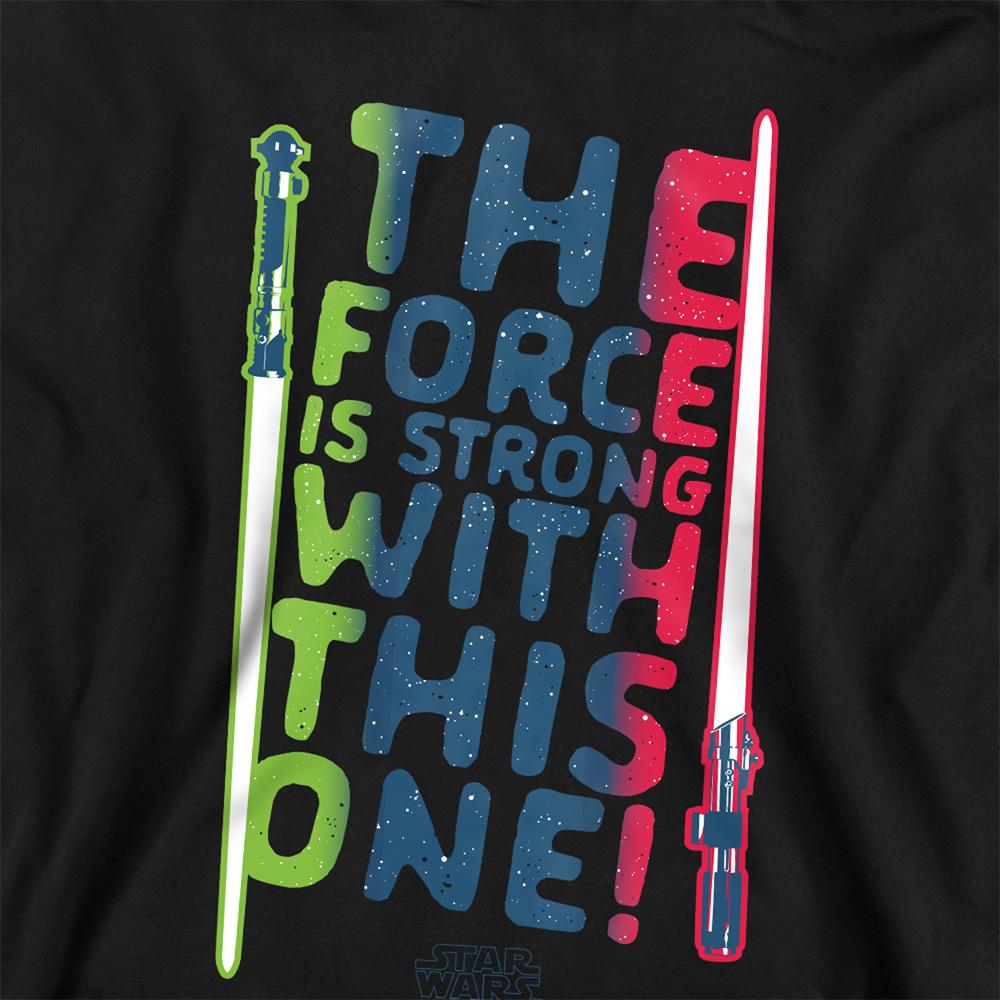 STAR WARS Childrens/Kids Force Is Strong Heather Pullover Hoodie