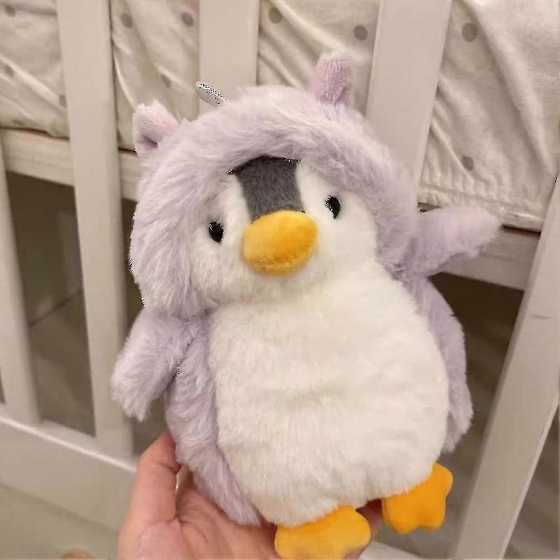 Christmas Penguin Plush Toys Cute Stuffed Cosplay Penguin Dino Rabbit Toy Doll Pillow Kids Girls Gift Soft Doll Christmas Gift Fast