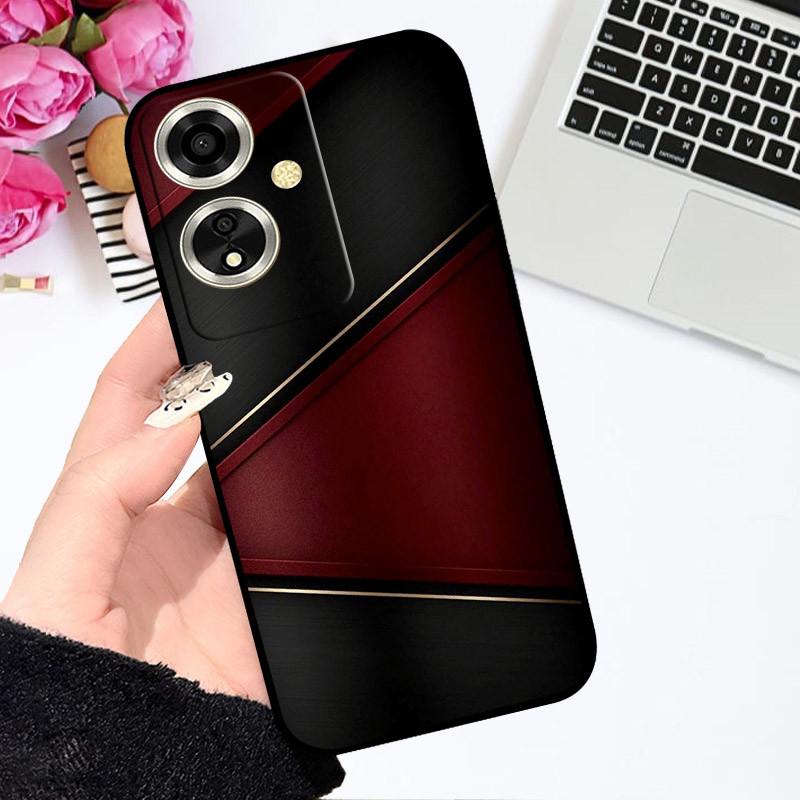 Чехол для OPPO A79 5G Чехол для OPPO A79 Чехол Funda Coque Цветочный Рисунок Мультяшный Силиконовый Мягкий ТПУ Бампер для Телефона Для OPPO A79 5G Чехлы