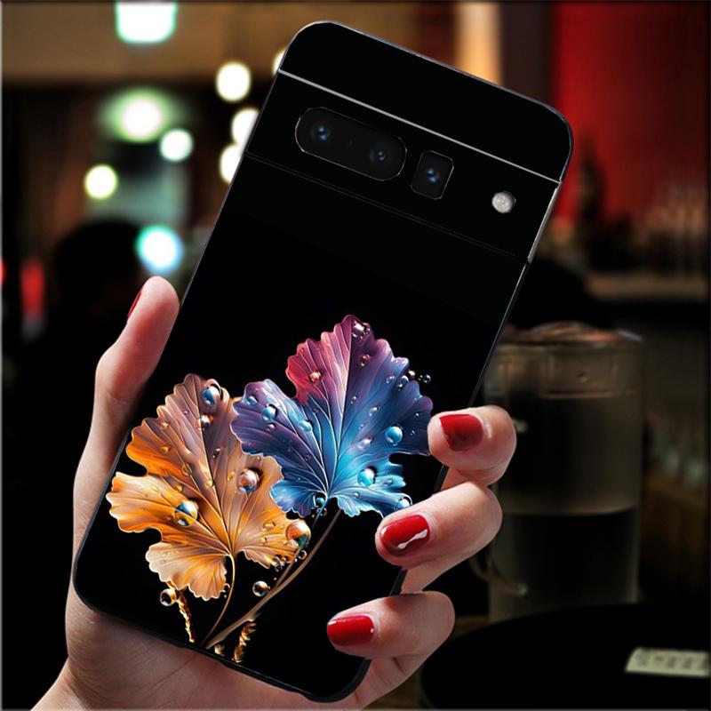 Flower Leaf Bird Phone Case For Google Pixel 8 7 Pro 7A 7 6A 6 Pro Pixel 8A 4A 3A 4 XL Pixel 5 6 4 3A XL