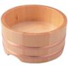 Premium Nigiri Sushi Sawara Udon Made In Japan J-kitchens Plate, Wooden, 6-inch Bowl, Shatter-Resistant,