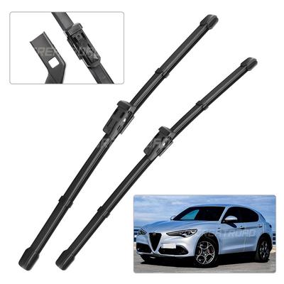 Для Alfa Romeo Stelvio 2016-2025 2017 2018 2019 2020 2025 Дворники Передние щетки стеклоочистителя Лобовое стекло Окно Щетка 26"+18"