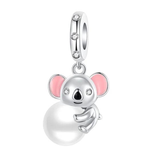 Copper Animals Series Charms Dog Cat Bear Pets Beads Fit Original Bracelet Necklace Diy Woman Pendants Fine Jewelry