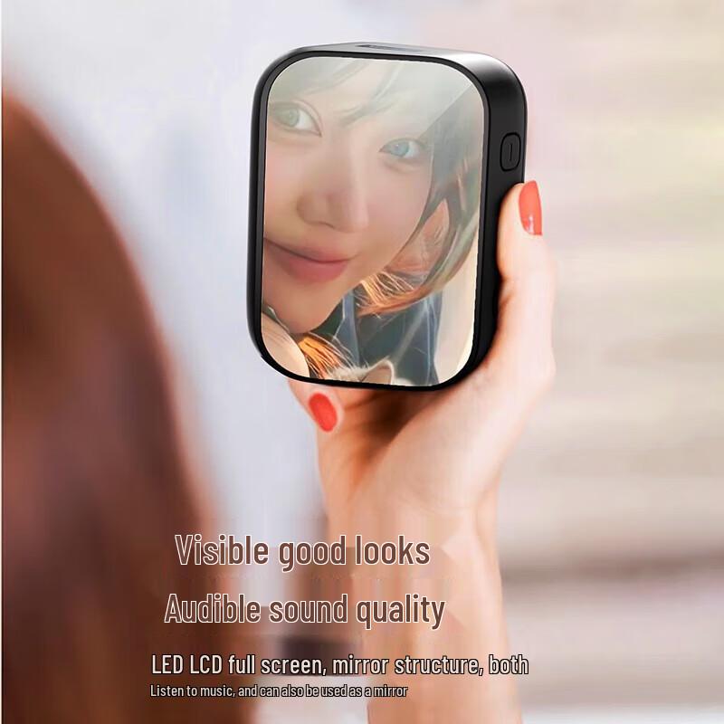 Newmine BT516 Мини Зеркальный Будильник Bluetooth Динамик