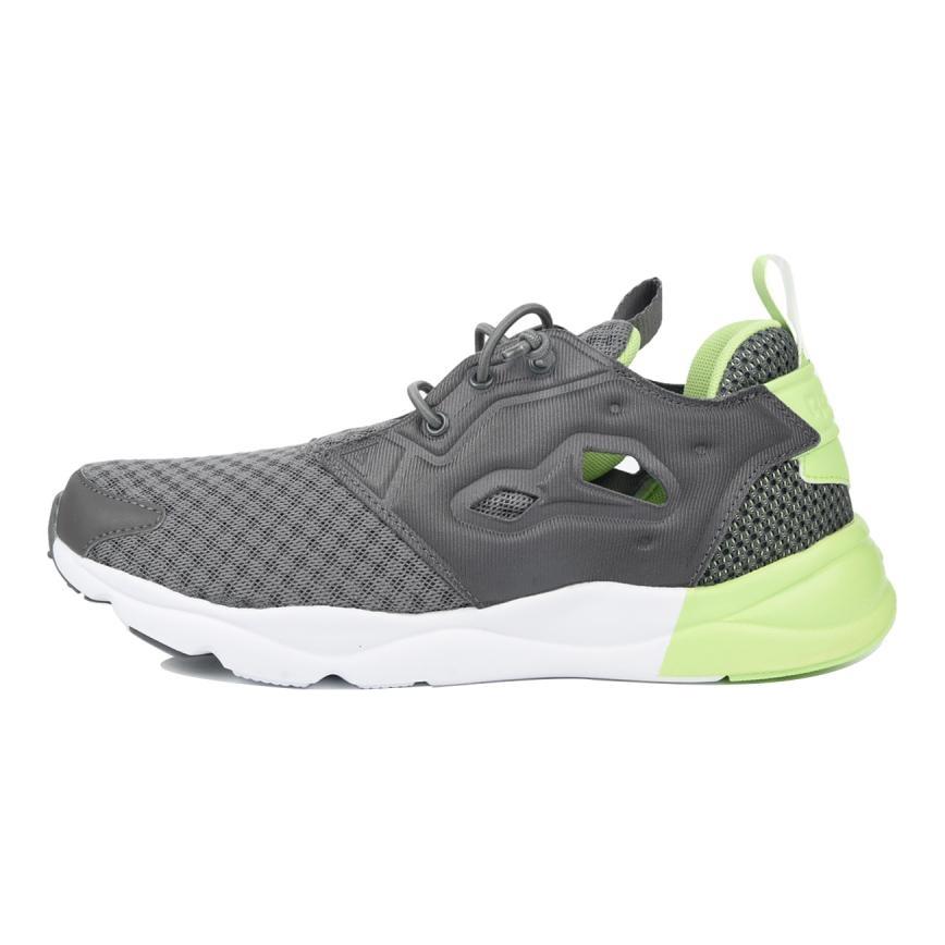 Reebok Женские кроссовки Furylite Pop 'Серо-зеленые' V72680