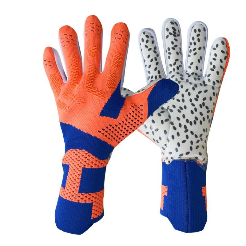 Youth Adult Goalkeeper Gloves Soccer Training Match Durable Non-slip Latex