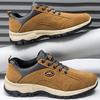 Мужская дышащая повседневная спортивная обувь очень большого размера, мужская обувь, обувь для охраны труда, кожаные кроссовки для папы, обувь для активного отдыха и пеших прогулок