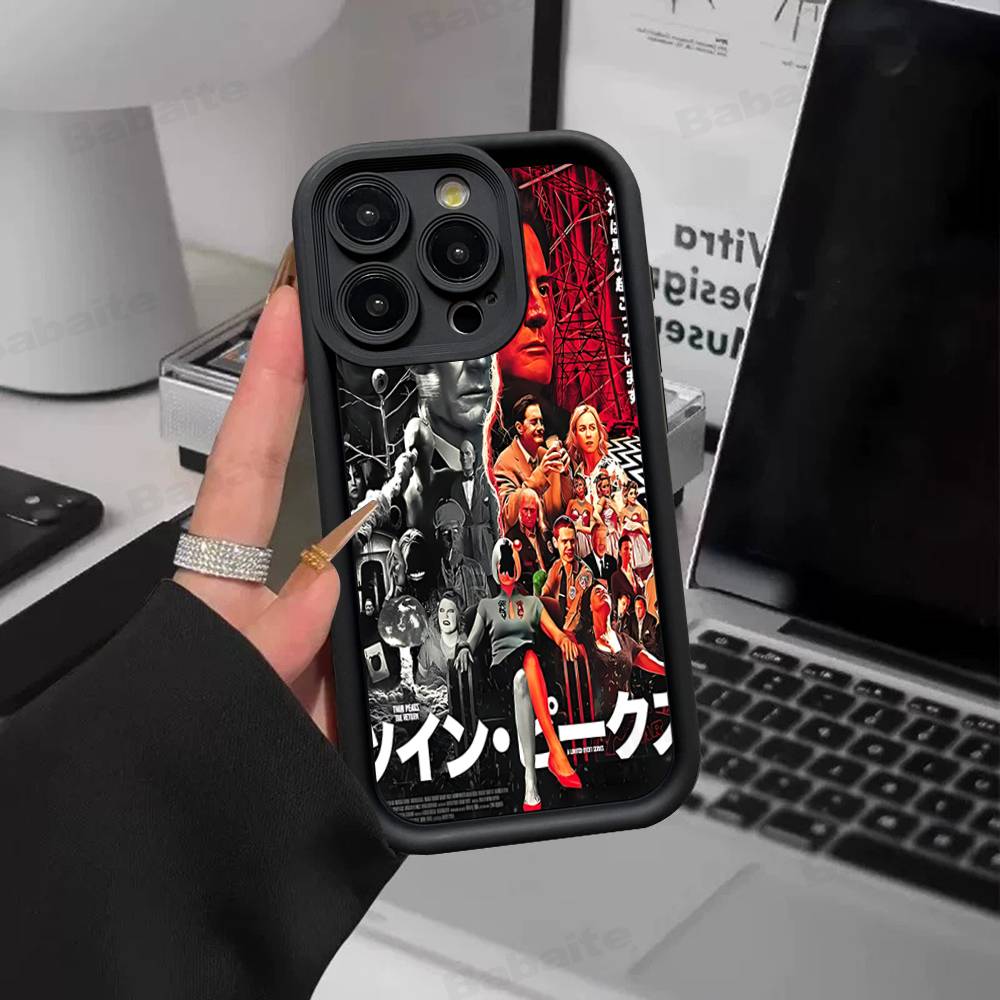 Twin Peaks TV Phone Case For IPhone 17 16 15 14 13 12 11 Pro Max Plus Mini Luck Cover