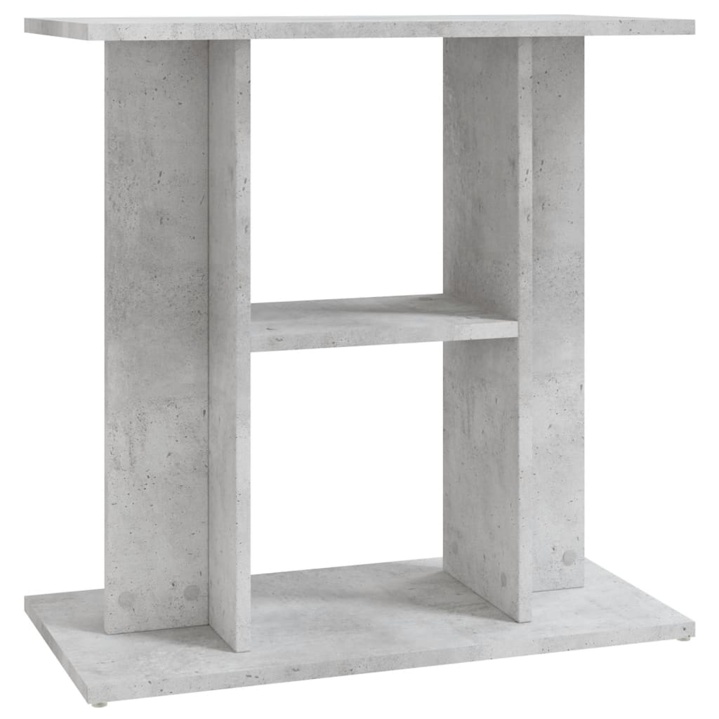 Aquarium Stand Concrete Grey 60 x 30 x 60 cm Particleboard