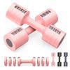 Adjustable Dumbbells Iron 5kg Adjustable Set of Strength Training Wolfyok Dumbbell Training Home Unisex [Cast Array] 1kg, 2kg, 3kg, 4kg, Dumbbells, 2,