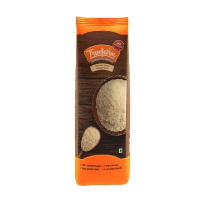 Белый рис Басмати (750 г), Organic White Basmati Rice,  Truefarm