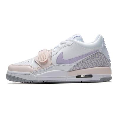Кроссовки Air Legacy 312 Low GS Spring Pastels Kids, цвет белый, волчий, серый, дымчатый, фиолетовый, HF0747-151