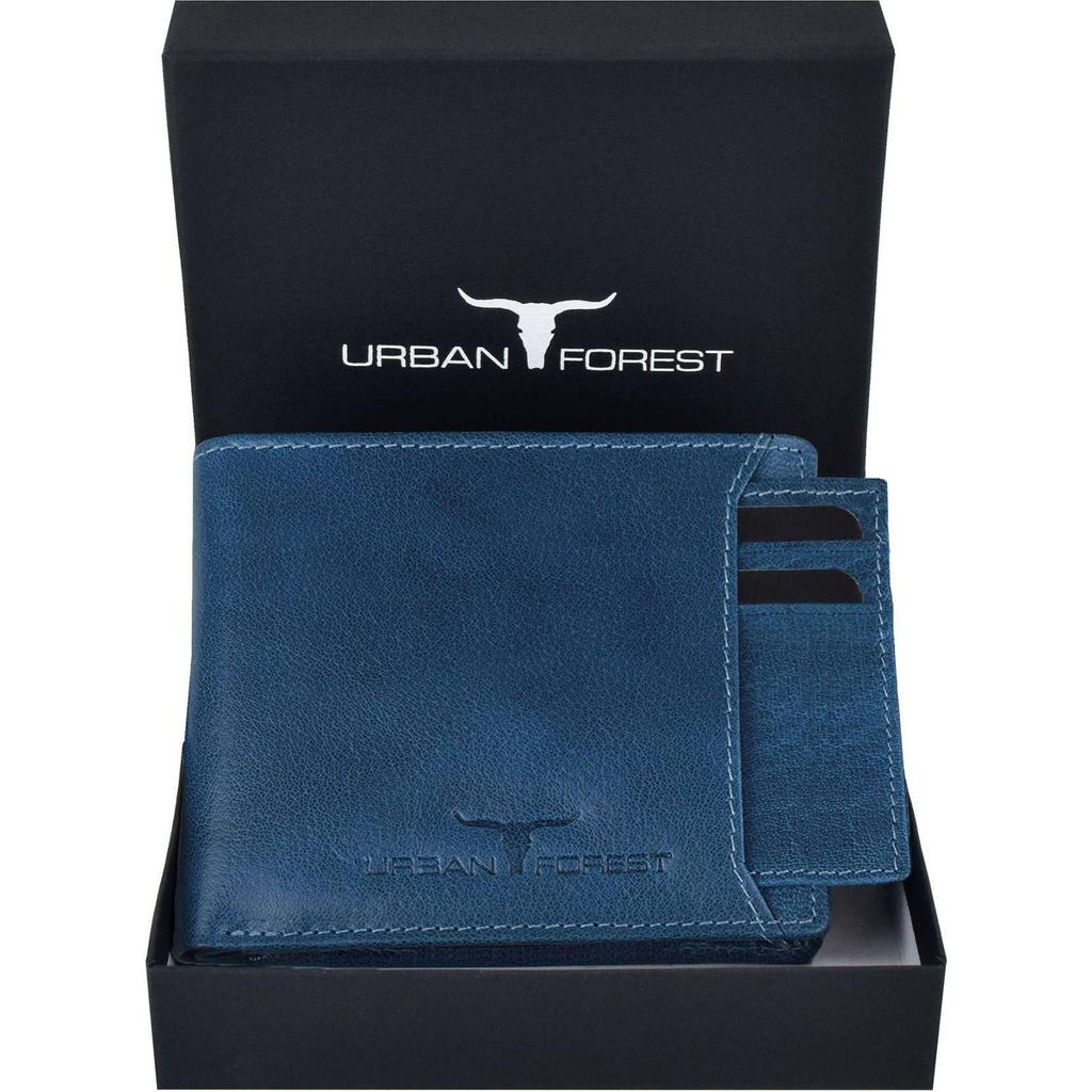 Мужской повседневный кошелек из натуральной кожи - стандартный размер (9 слотов для карт)