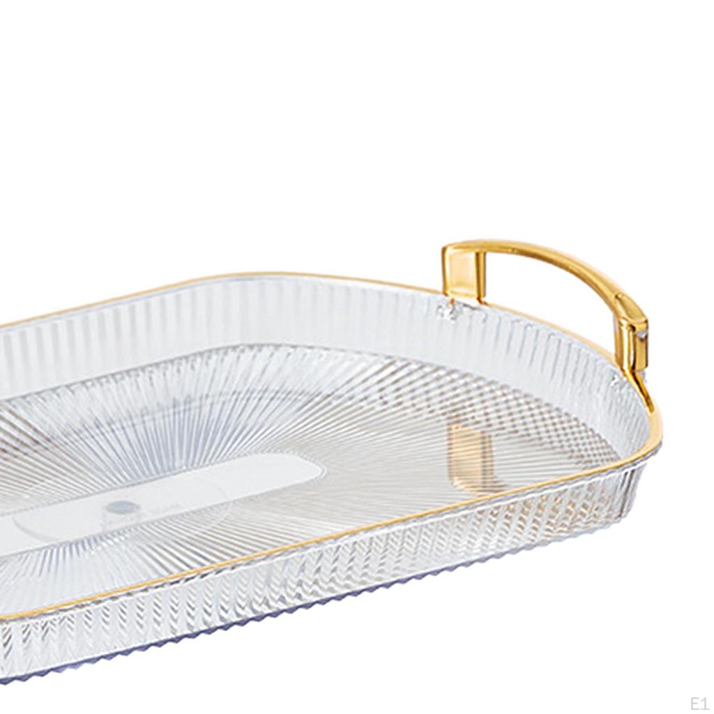 Элегантный прямоугольный поднос для хранения ювелирных изделий и косметики