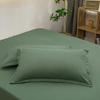 2pcs Pillowcase Decorative Cushion Cover Envelope Style White Gray Khaki Solid Color Home Body Pillow Case 48X74cm
