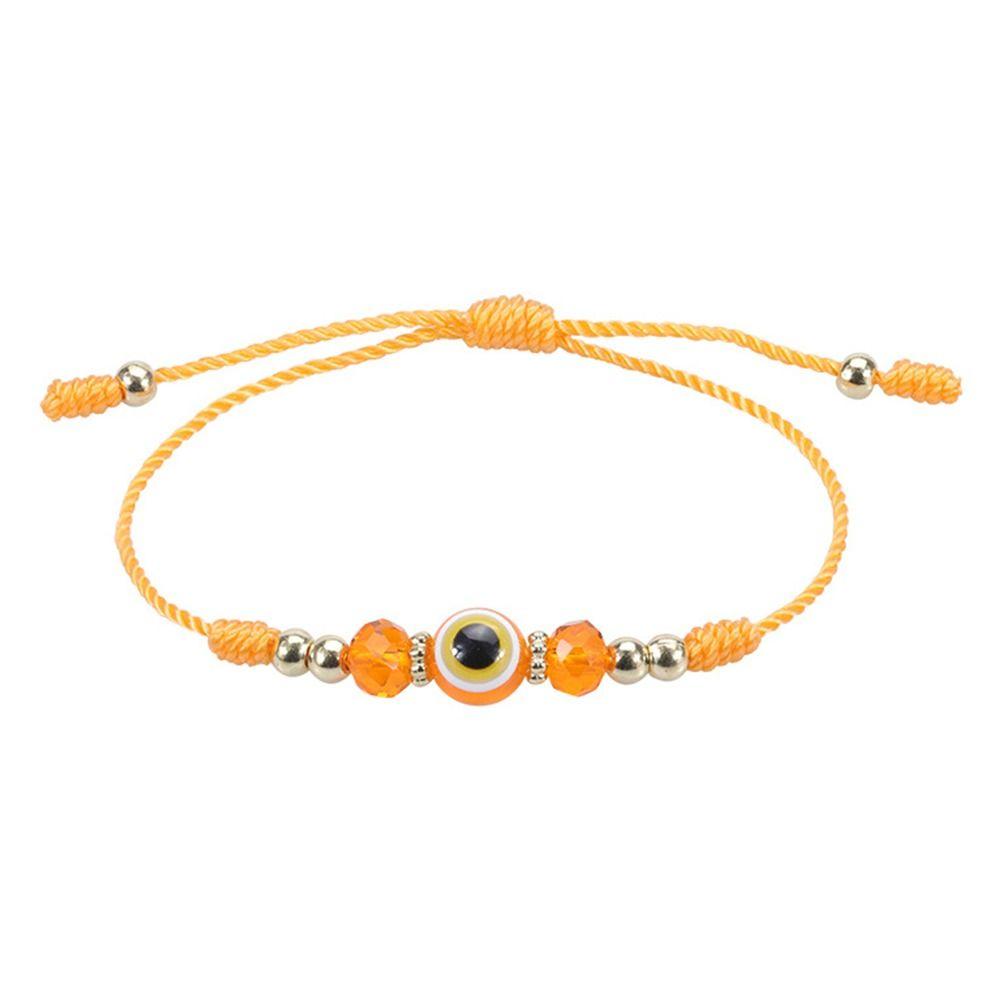 Ручная работа, плетеная веревка для мальчиков и девочек, браслет в виде глаза демона, корейский браслет, парная веревка для рук