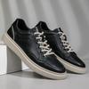 Genuine Leather Casual Shoes For Men High Quality Comfy Sneakers Luxury Brand Lace-up Outdoor Breathable Walking Shoes