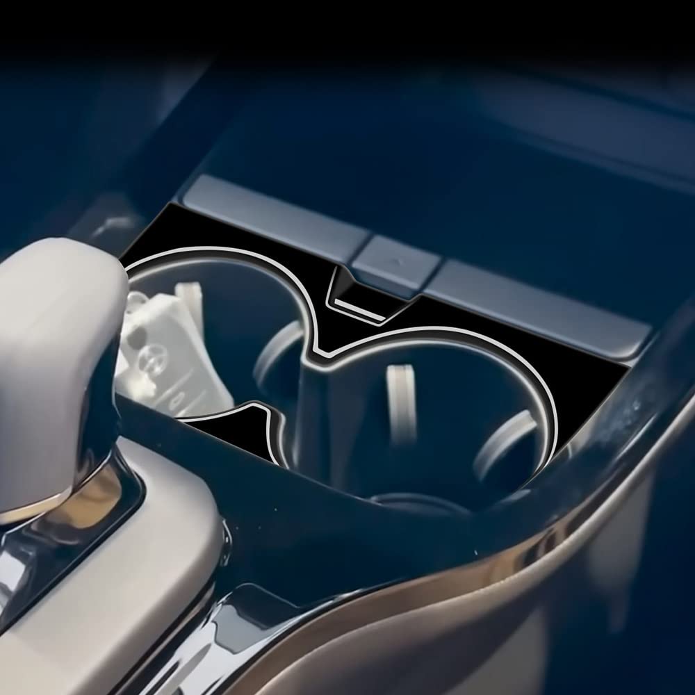 Toyota Новое 5-е поколение Prius 60-й серии Подстаканник Защитная накладка на панель интерьера Пиано для PRIUS 60-й серии Панель, Панель, Деталь, Устойчивый к царапинам, Черный,