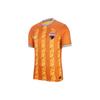 Dri-Fit Pattern Print Color Block Quick-Dry Breathable Short Sleeve Soccer Jersey Men Jersey Orange FV3514-806