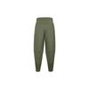 Nike Укороченные трикотажные джоггеры Dri-Fit Solid с высокой талией и шнурком, женские джоггеры цвета хаки и зеленого FB5429-325