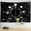 Гобелен Таро, настенный подвесной узор Солнца и Луны, богемное животное, психоделическое колдовство, хиппи, домашний декор