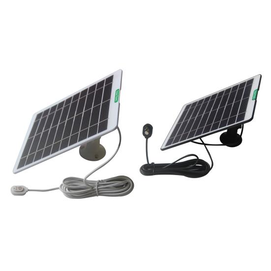 Солнечные панели IP65 Водонепроницаемый U-образный дизайн 5 В/5 Вт Выход Солнечное зарядное устройство для Arlo Pro 5S/Ultra/Pro