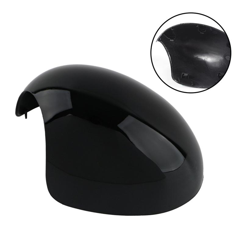Glossy Black ABS Mirror Housing Cover for Mini Cooper R55 R56 R57 R58 R60 R61 Fits 2007 2008 2009 2010 2011 2012 2013 2014