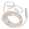 MMCX Headphone Cable 8 Strands Silver Plated Copper Headphone Upgrade Cable for SE215 SE315 SE425 SE535 SE846 TK200 T100