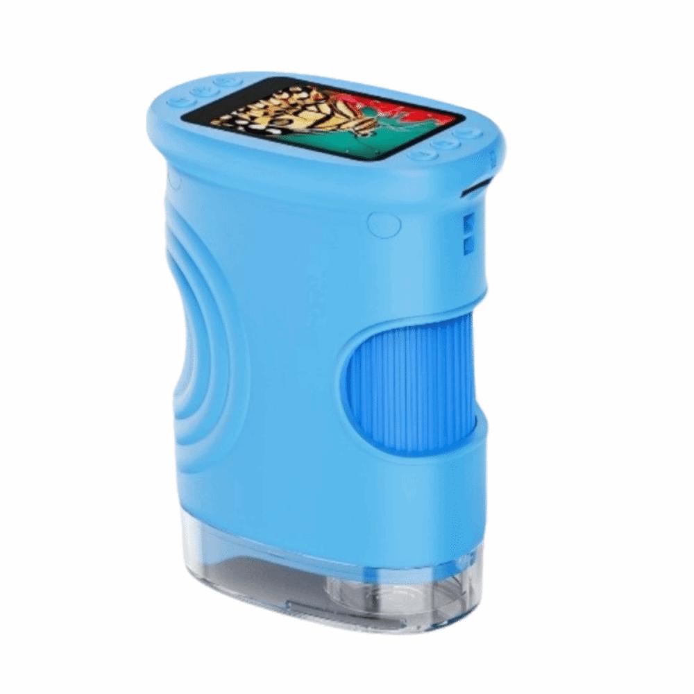 Portable Pocket Microscope 2 Inch IPS Screen Mini Microscope Kids Microscope  for Children