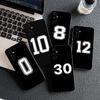 Чехол для телефона для Xiaomi Redmi Note 14 13 Pro Plus ProPlus 14C 13c Pro+ 5G Чехол Номер Футбол Баскетбол Спорт № 24 5 10 23