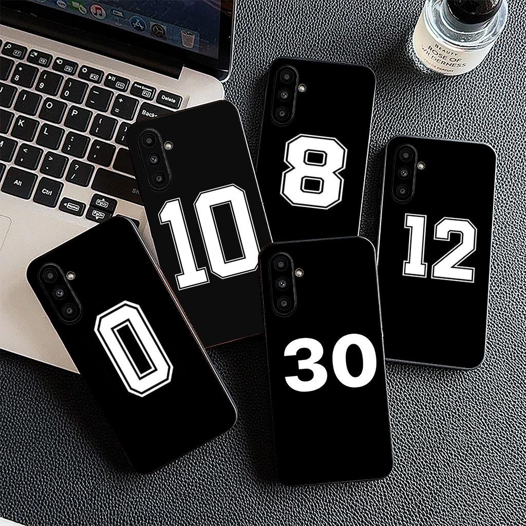 Чехол для телефона для Xiaomi Redmi Note 14 13 Pro Plus ProPlus 14C 13c Pro+ 5G Чехол Номер Футбол Баскетбол Спорт № 24 5 10 23