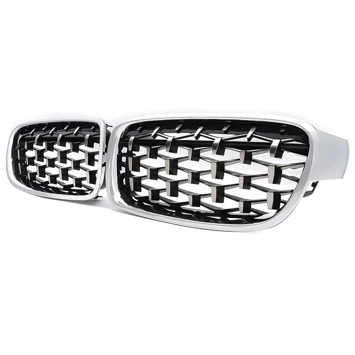 BMW 3 серии F30 F31 Diamond Ранний и Поздний Совместимый со Всеми Левая и Правая Передняя Решетка Кастомные Аксессуары Решетка, Модели, Годы, Комплект, Решетка,