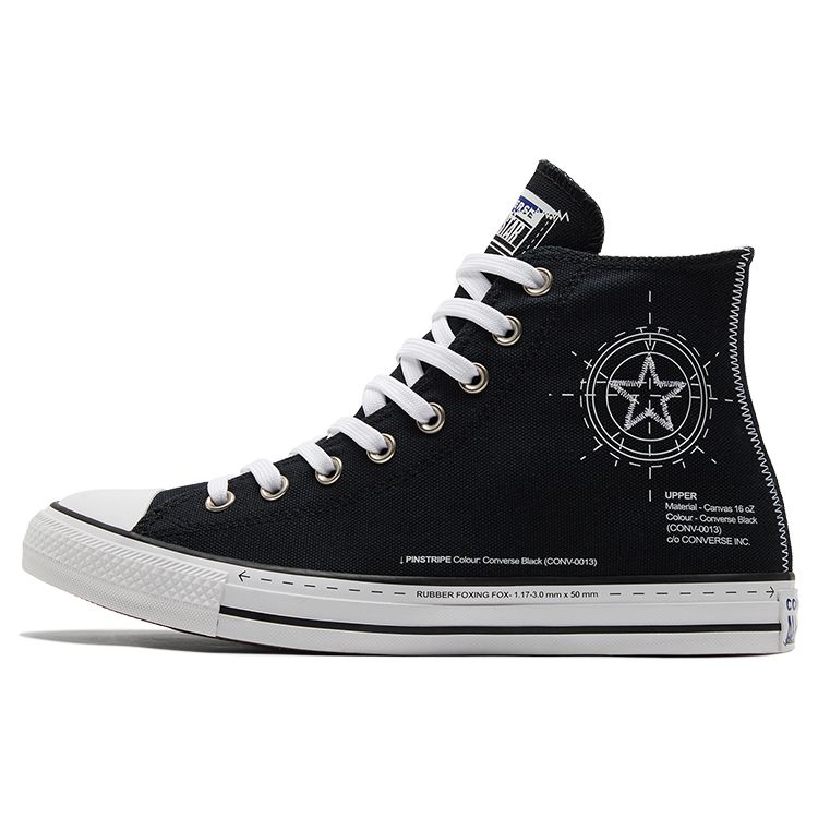 Converse Chuck Taylor All Star Classic High Top Canvas Shoes Unisex Sneakers Black A01588C