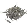50 Pieces Vintage Feather Charm Leaves Pendant for Jewelry Making DIY Craft