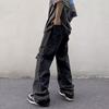 Мужские комбинезоны свободного покроя: Однотонные, Модные Повседневные Брюки, Новый Стиль Мода для Молодежи