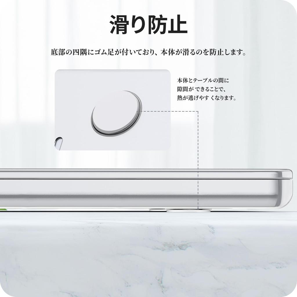 NIMASO Case for MacBook Pro 14 Inch M4 Chip Equipped 2024 M3 M2 M1 Cover Clear Fully Transparent Lightweight Compatible with A2442 Hard Cover