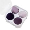 4pcs Makeup Sponge Powder Puff Dry and Wet Combined Beauty Cosmetic Ball Foundation Powder Puff Bevel Cut Make Up Sponge Tools