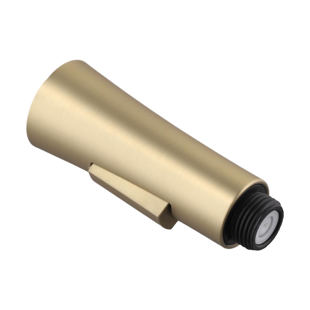 2-функциональный смеситель для раковины, как показано на рисунке, смеситель из матового золота, конструкция для легкой установки, современная форма колонны