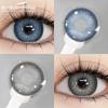 1 Pair Natural Color Contact Lenses for Eyes Brown Contacts Gray Lenses Fashion Lenses Blue Eyes Contacts Lenses Yearly