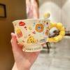 Милая керамическая кружка в французском стиле для бургера с картофелем фри
